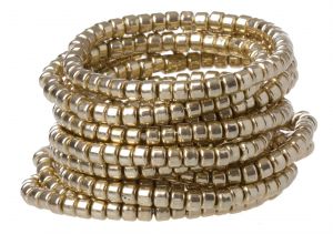 Gifts - Beaded Stretch Bracelet in Gold.jpg